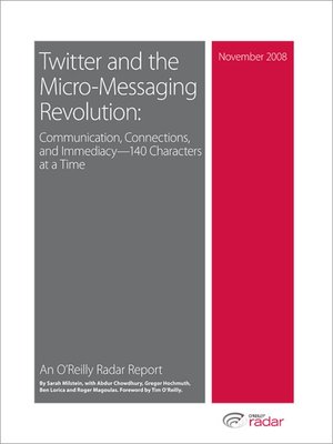 cover image of Twitter and the Micro-Messaging Revolution